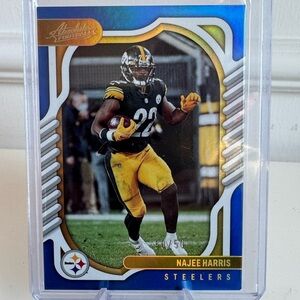 2022 Najee Harris 50/50 Book End Panini Absolute